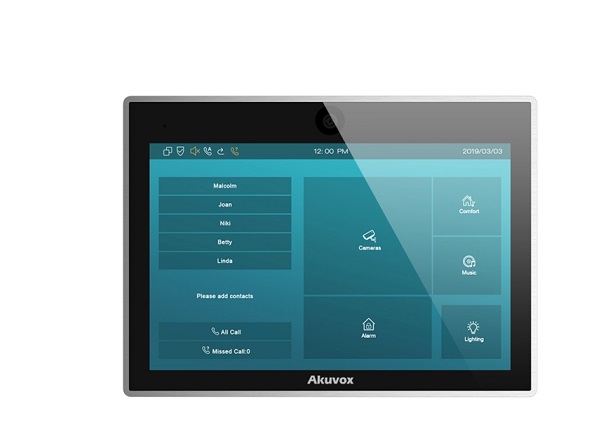 Màn hình chuông cửa không dây AKUVOX IT83A