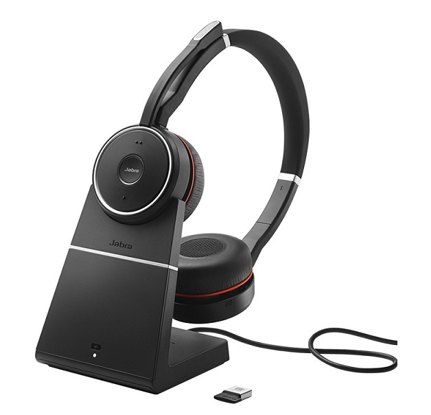 Tai nghe Jabra Evolve 75 UC Stereo (kèm đế sạc)