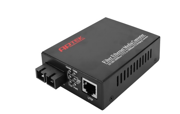 Chuyển đổi quang điện Media Converter Gigabit APTEK APM110