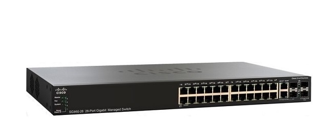 28-Port Gigabit Managed Switch Cisco SG350-28-K9-G5