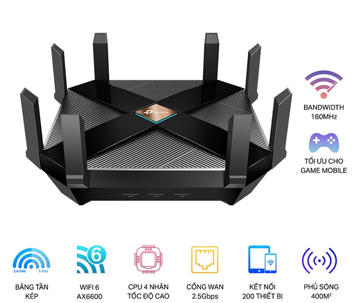 AX6000 Next-Gen Wi-Fi Router TP-LINK Archer AX6000