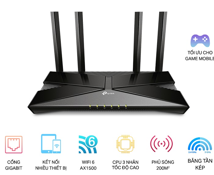 AX1500 Next-Gen Wi-Fi 6 Router TP-LINK Archer AX10