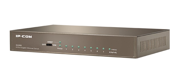 8-Port Gigabit Unmanaged Desktop Switch IP-COM G1008