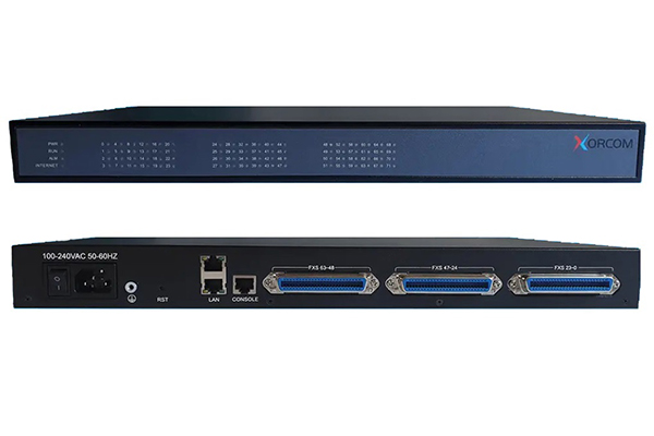 Cổng giao tiếp 72FXS Analog VoIP XORCOM GW0015