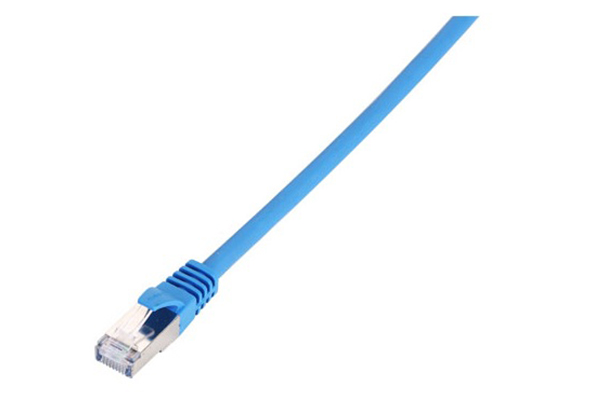 Patch cord VIVANCO CAT6A S/FTP VPCCSFARCMB1 (CM, Blue, 1m)