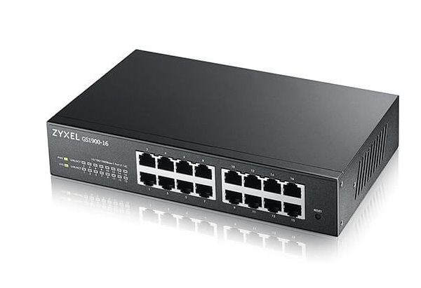 16-port GbE Smart Managed Switch ZyXEL GS1900-16