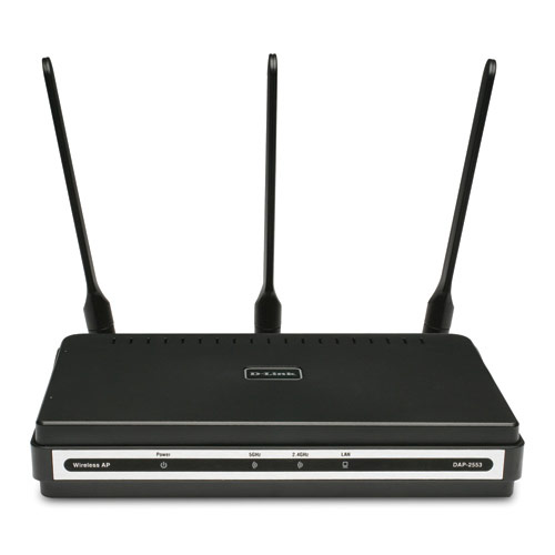 Wireless DualBand PoE Access Point D-Link DAP-2553