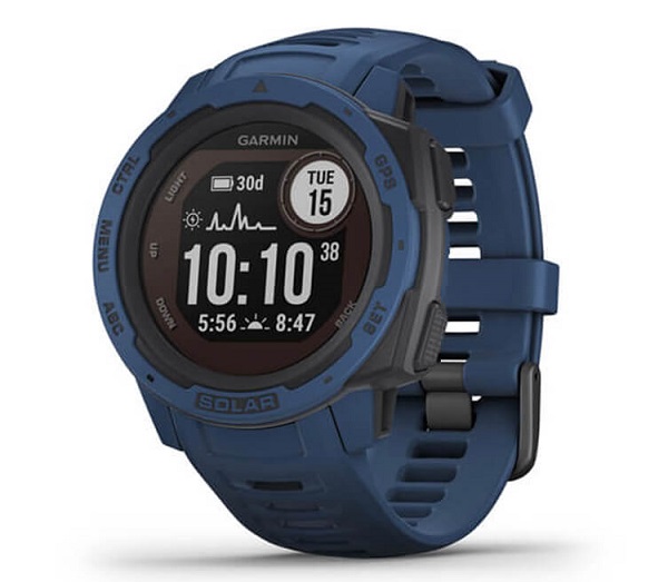 Đồng hồ thông minh Garmin Instinct Solar 010-02293-36 (Tidal Blue)