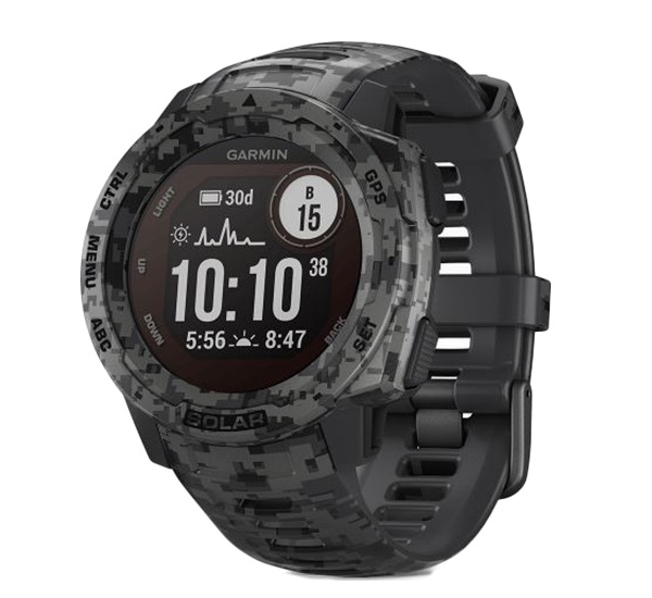 Đồng hồ thông minh Garmin Instinct Solar 010-02293-52 (Graphite Camo)