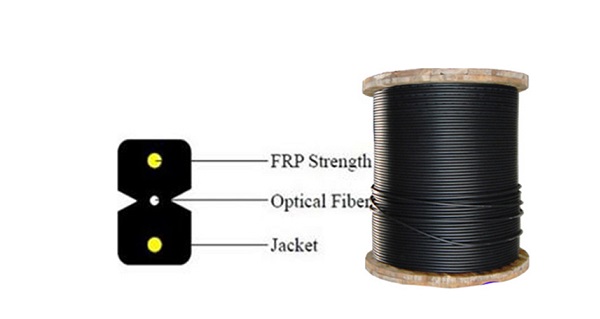 Dây thuê bao quang treo FTTH 2FO dẹt SAICOM