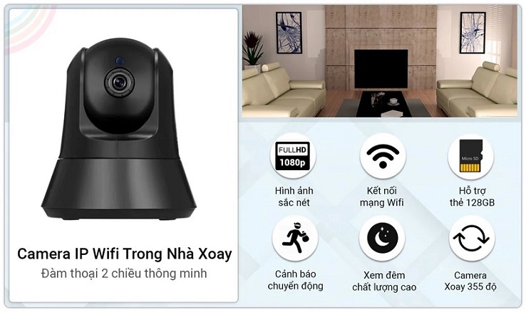 Camera IP hồng ngoại không dây 2.0 Megapixel SmartZ SCX2021