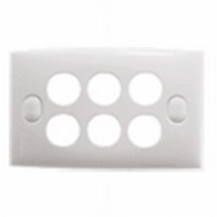 Mặt nạ-Wallplate 6 port SCHNEIDER 36AVH