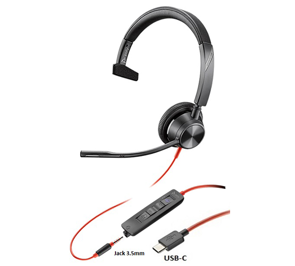 Tai nghe Headset Poly BW3315-M USB-C (76J15AA)