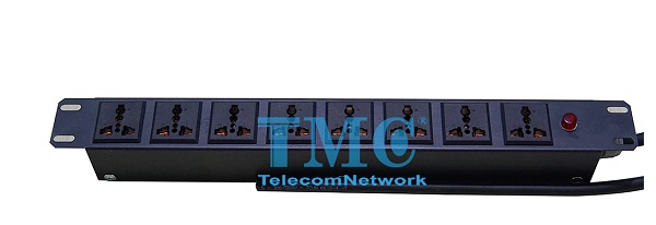 Ổ cắm điện Rack PDU 8 cổng 20A TMC-PDU8C