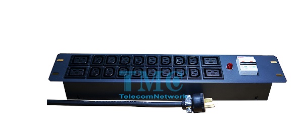 Ổ cắm điện Rack PDU 20 cổng 20A TMC TMC-PDU20C13C19