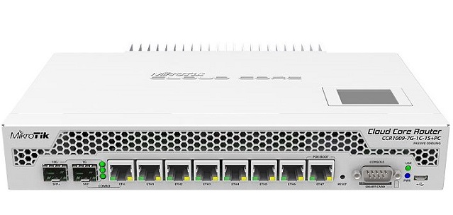 Router Mikrotik CCR1009-7G-1C-1S+PC