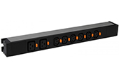 Tủ mạng-Rack Legrand SJ | Thanh nguồn PDU 8 ổ cắm Legrand SJV-646809-BS