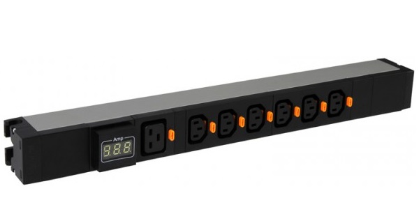 Thanh nguồn PDU 7 ổ cắm có ammeter Legrand SJV-646845-C20