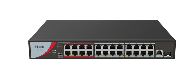 24-Port 100Mbps Long-Range Unmanaged PoE Switch HILOOK NS-0326P-230 (B)