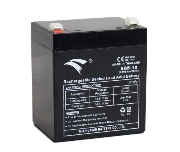 Ắc quy 12V-5Ah EAGLE EG5-12