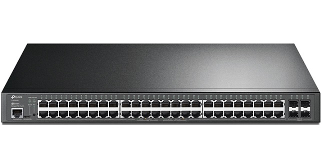 JetStream 52-Port Gigabit with 48-Port PoE+ Managed Switch TP-LINK TL-SG3452P