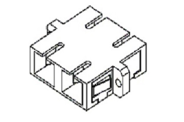 Đầu nối quang loại C singlemode SC (LS-FA-SC-SM-C-2-BL-W)