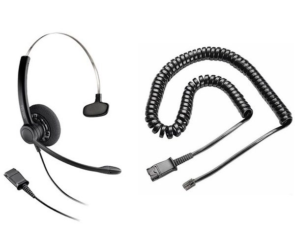 Tai nghe chuyên dụng Headset Plantronics Practica SP11-QD Avaya (88661-11/88471-01)