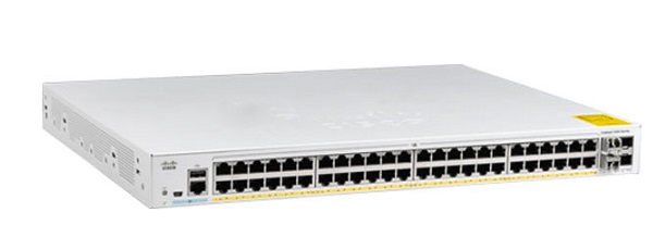 48-port Gigabit Ethernet + 4-port 10G SFP Uplinks Switch Cisco C1000-48T-4X-L