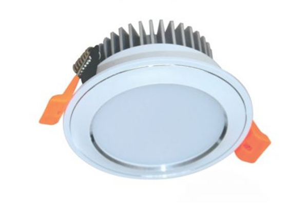 Bóng đèn LED DownLight đổi màu viền nhựa xi nano 5W DUHAL KFX105