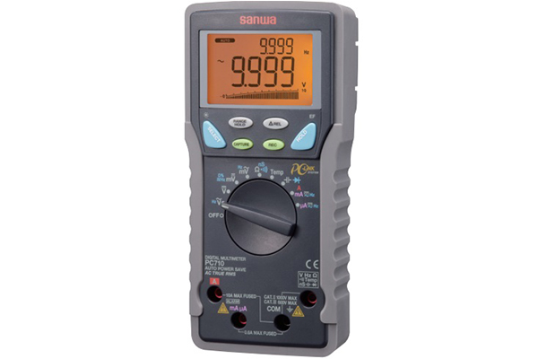 Đồng hồ đo điện vạn năng chỉ thị số (DMM) SANWA PC710