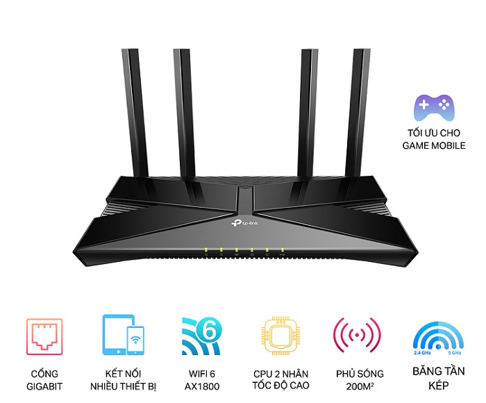 AX1800 Dual-Band Wi-Fi 6 Router TP-LINK Archer AX23