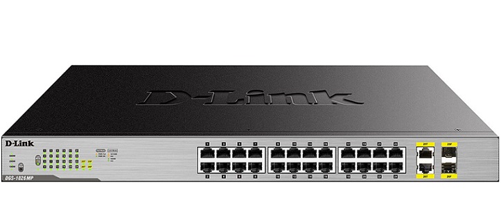 26-Port Gigabit Max PoE Switch D-Link DGS-1026MP