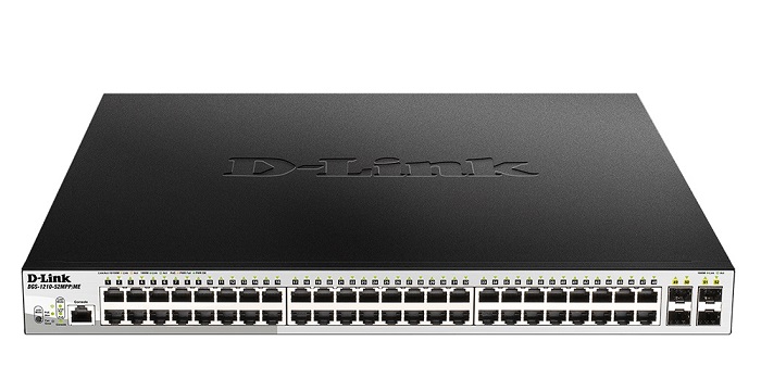 52-Port Managed Gigabit PoE Metro Ethernet Switch D-Link DGS-1210-52MPP/ME