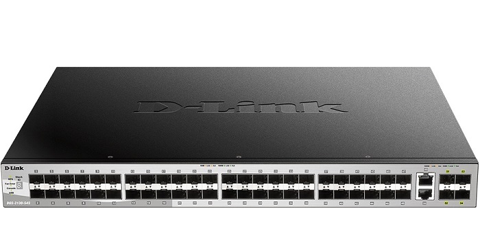 54-Port Lite Layer 3 Stackable Managed Gigabit Switch D-Link DGS-3130-54S