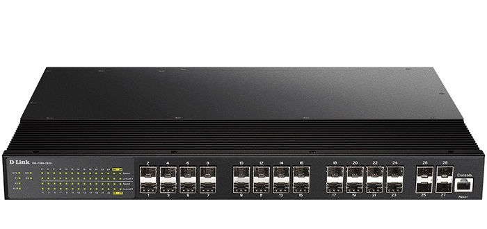 28-port Gigabit SFP Layer 2+ Managed Industrial Switch D-Link DIS-700G-28XS