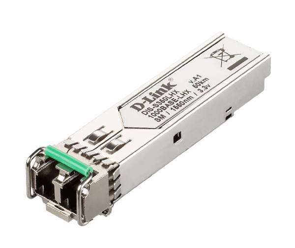 1‑port Mini-GBIC SFP to 1000BaseLX Single Mode Fiber Transceiver D-Link DIS-S350LHX