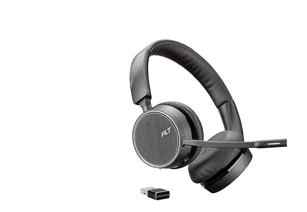 Tai nghe Bluetooth Plantronics VOYAGER 4220 UC, USB-A, Microsoft, Charge Stand (218771-01)