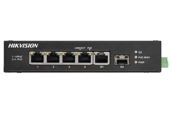 4-Port 100M Unmanaged Hi-PoE Switch HIKVISION DS-3T0306HP-E/HS