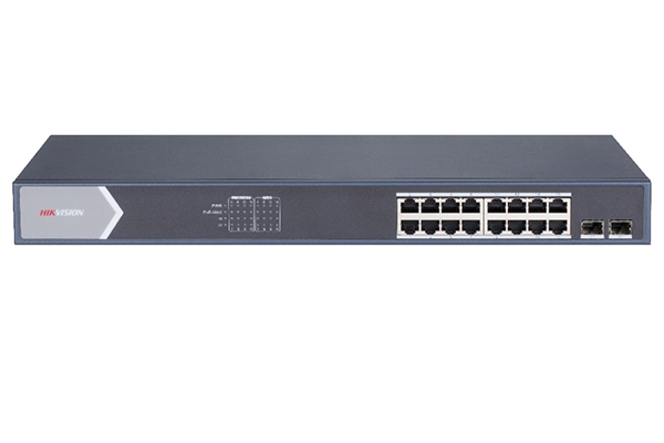 16-Port Gigabit Smart POE Switch HIKVISION DS-3E1518P-SI