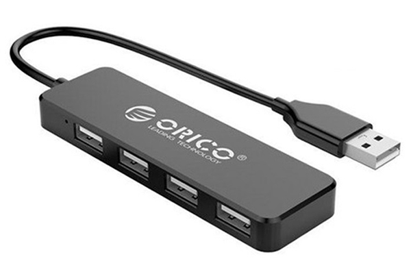 Bộ chia USB HUB 4 cổng ORICO FL01-BK