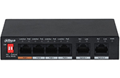 Switch PoE DAHUA | 6-Port 10/100Mbps Unmanaged Desktop Switch DAHUA DH-PFS3006-4ET-60