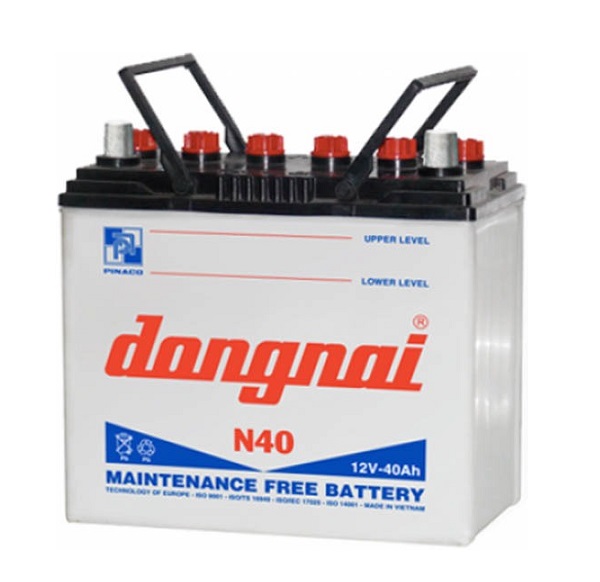 Ắc quy 12V-40Ah Đồng Nai Pinaco N40