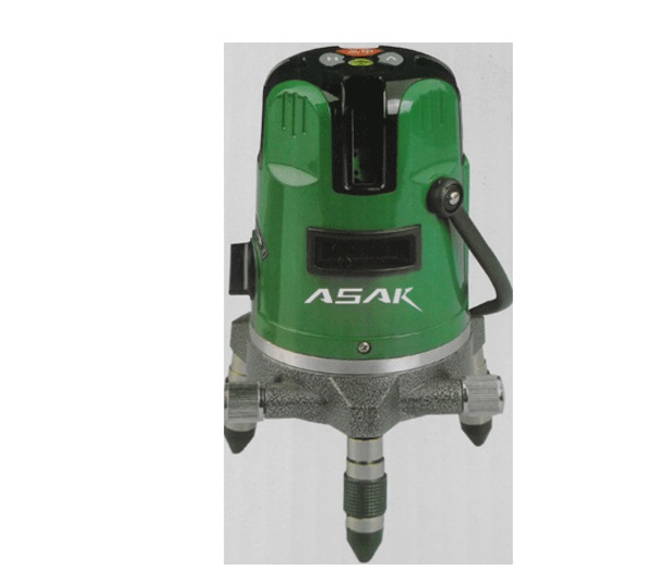 Máy đo mức cân bằng tia Laser Xanh ASAK BL500G