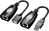 Phụ kiện máy chiếu | Bộ kéo dài USB 50 mét bằng cáp mạng