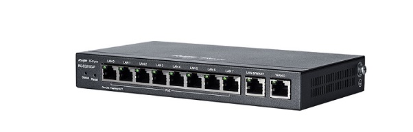 10-port 1000BASE-T Cloud Managed Router RUIJIE RG-EG210G-E