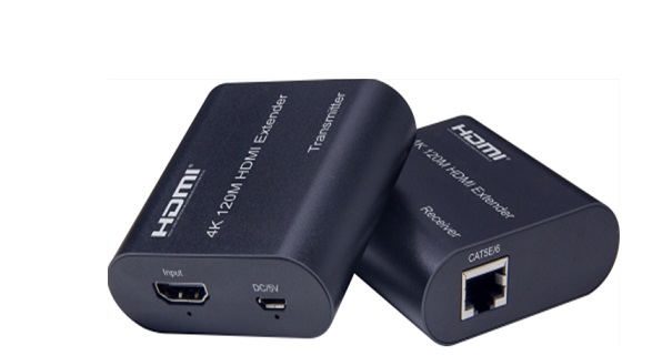 Bộ kéo dài HDMI 4K 120 mét bằng cáp mạng