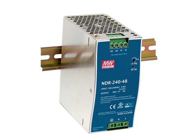 240W 48VDC DIN Rail Power Supply Unit D-Link DIS‑N240‑48