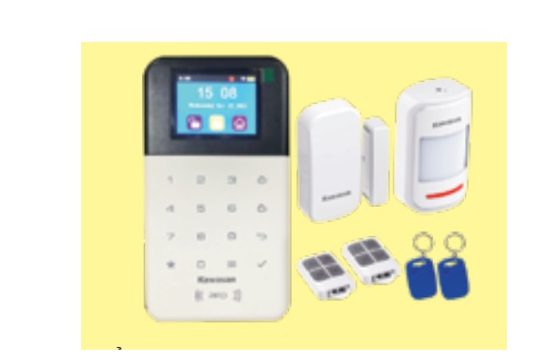 Bộ báo trộm trung tâm qua APP và SIM KAWA 268 WIFI-SIM