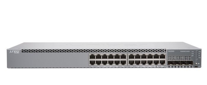 24-port 10/100/1000Base-T + 4-port SFP/SFP+ Switch JUNIPER EX2300-24T-DC