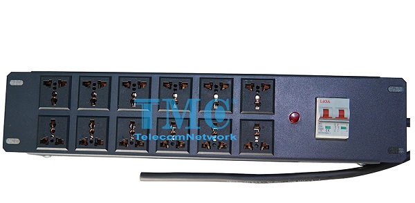 Ổ cắm điện Rack PDU 12 cổng TMC-PDU12CB19INCH 